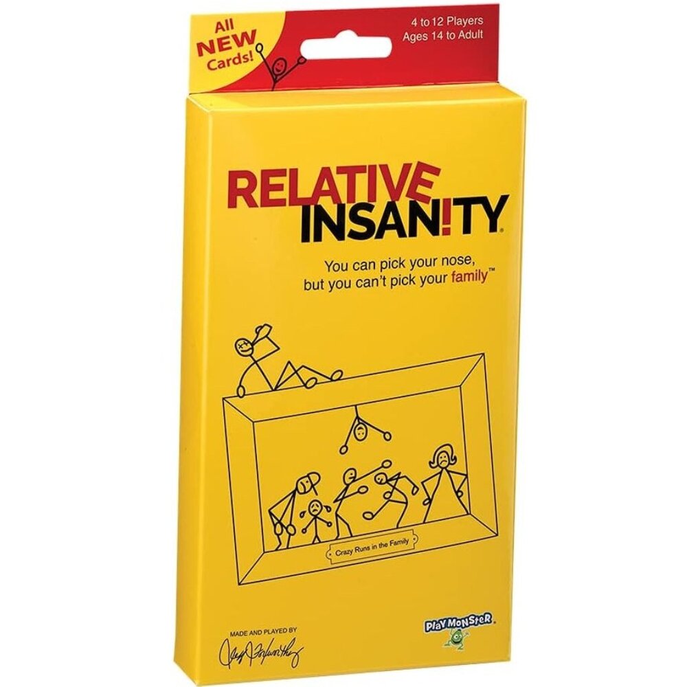 3/$55❤️Relative Insanity Party Game Standalone Expansion Pack Jeff Foxworthy